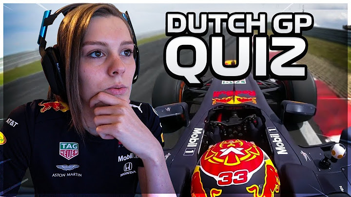 WAT WEET IK OVER DE DUTCH GP!? Circuit Zandvoort QUIZ! (Dutch GP Zandvoort)