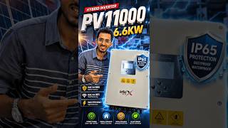 INFINIX SOLAR PV11000 6.6KW HYBRID SOLAR INVERTER #sunergytech #hybridinverter #gridtieinverter