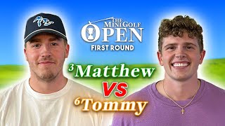 Round 1 | 3. Matthew vs 6. Tommy Winkler | The Mini Golf Open