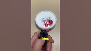 Geheime, op afstand bestuurbare dobbelsteen 🎲 Land elk gewenst nummer!