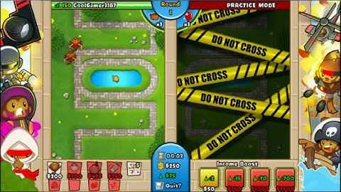 Bloons TD Battles: Round 1 0-0 Dart Monkey! | Beating the World Record!