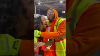 Joy Taylor and Emmanuel Acho at Fox Sports