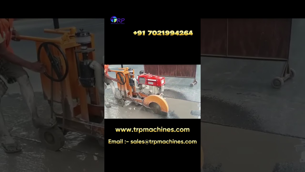 VST Shakti Concrete Cutting Machine #cuttingmachine #concert #civilengineering #constructiontech