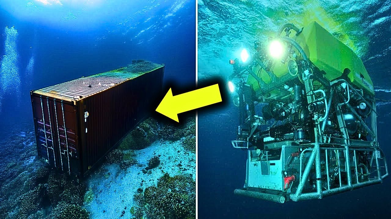 Underwater Robot Captures Sunken Container, Researchers Turn Pale When They Open It