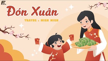 Lyrics "Đón Xuân" làm bằng Powerpoint | Slide Powerpoint Tết