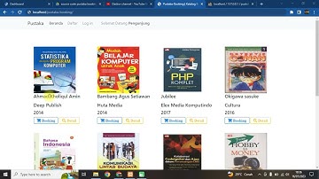 Website Pustaka Booking Codeigniter 3 & Mysql (Source code) ||  web pemrograman 2