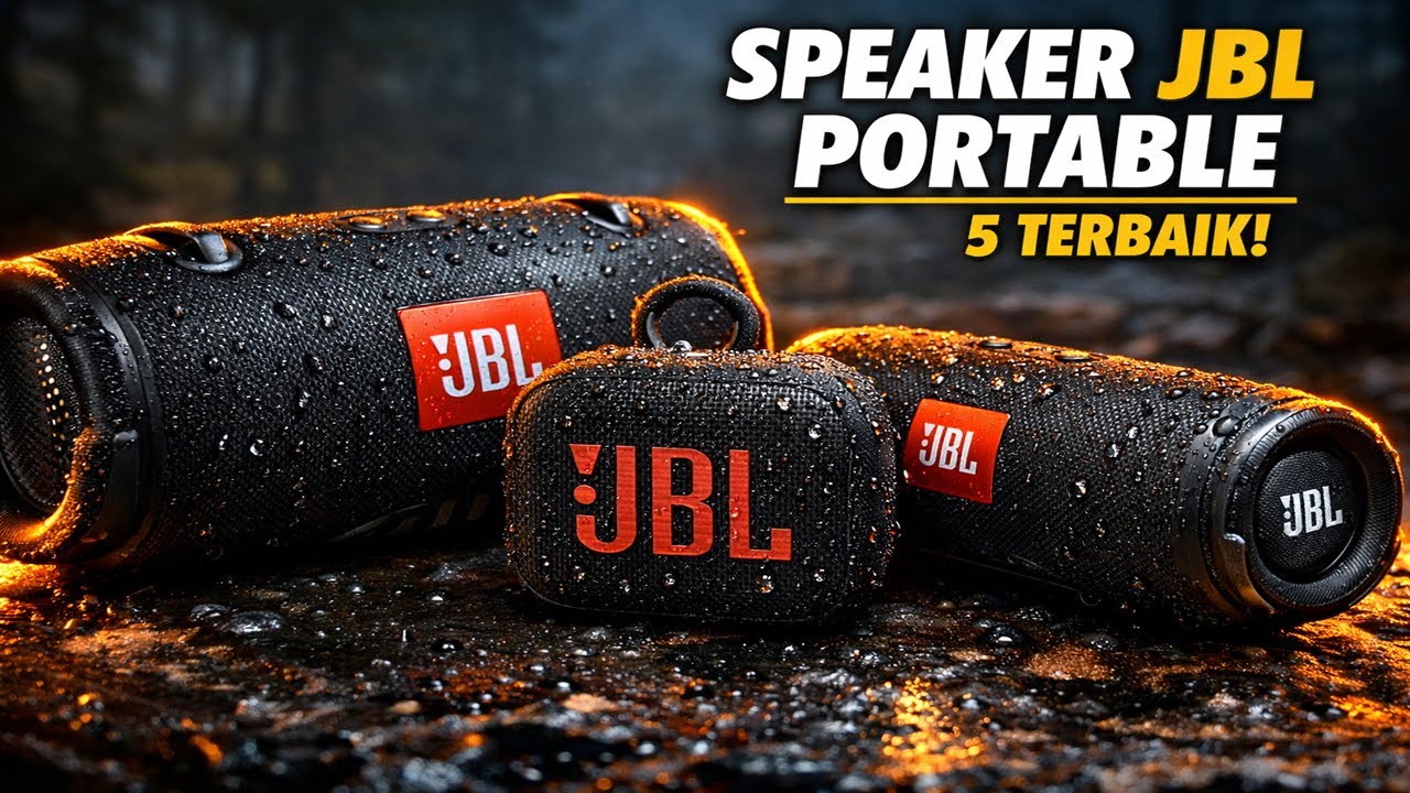 5 Speaker JBL Portable Terbaik 2025: Jangan Salah Beli yang KW!