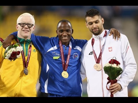 Men's 200m T13 | Victory Ceremony |  2015 IPC Athletics World Championships Doha