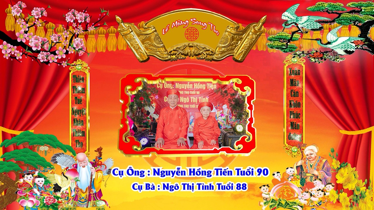 lễ mừng song thọ cụ Hồng Tiến $ cụ Thị Thỉnh 2026