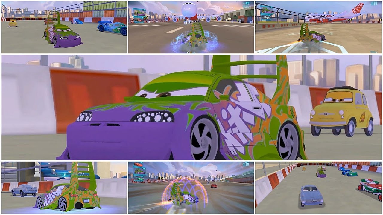 Wingo race at Runway Tour, Cars 2 The Video Game PC Gameplay 1080p HD