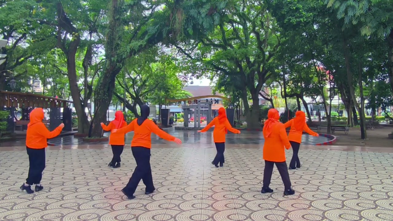 One Night Of Freedom - Line Dance / Demo : DWP FP UNSRI Palembang 