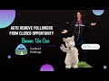 Auto Remove Followers From Closed Opportunity || Salesforce Challenge
