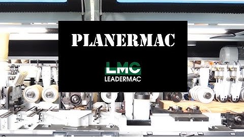 Leadermac Planermac 4-Side Moulder | Precision Planing & Profiling Machine for Woodworking
