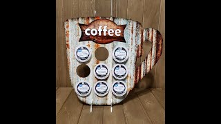 Making coffee pod stands - Sublimation blanks