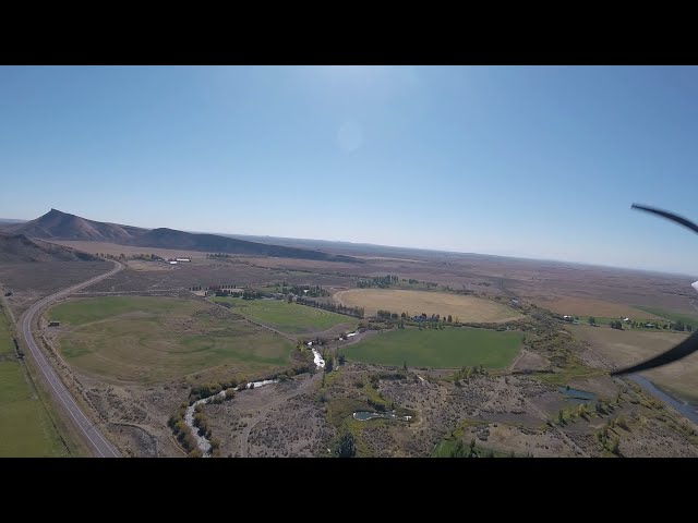 Idaho Backcountry Flying Picabo Takeoff