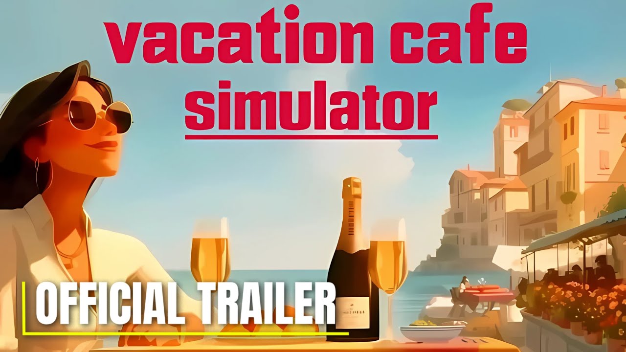 Vacation Cafe Simulator – Official Gameplay Reveal Trailer