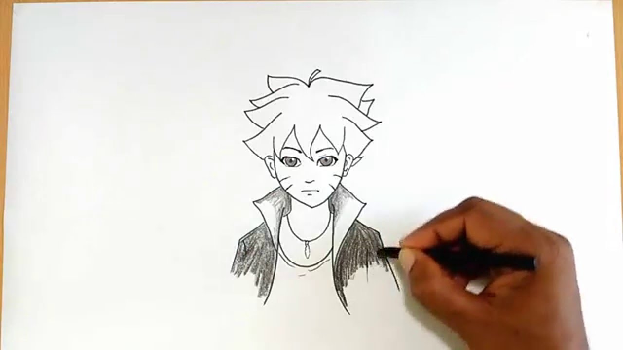 Uzumaki boruto.  Naruto sketch, Naruto cute, Uzumaki boruto