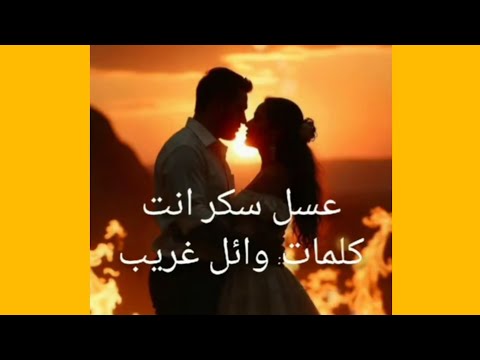 اغنية عسل سكر انت كلمات وائل غريب