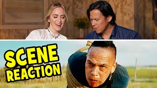 Emily Blunt and Chaske Spencer Scene Reaction THE ENGLISH Season 1