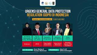 Webinar Urgensi General Data Protection Regulation (GDPR) di Indonesia
