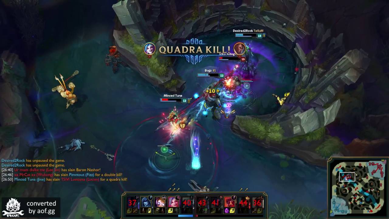 Pentakill by Minced Tuna as Jinx