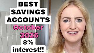 Best Savings Accounts 2026: October Update