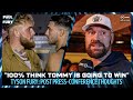 &quot;100% Tommy is going to win&quot; Tyson Fury is &#39;proud&#39; of Tommy Fury going into Jake Paul fight | Boxing