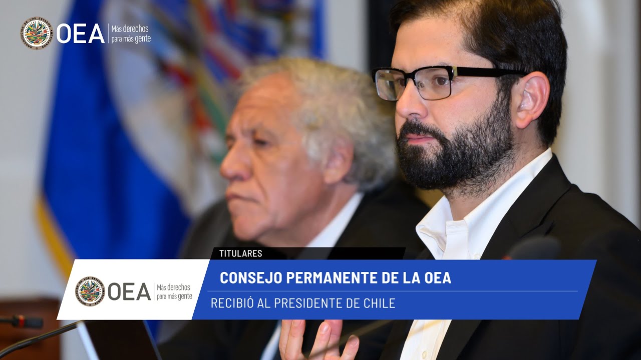 OEA News: Consejo Permanente de la OEA recibió al Presidente de Chile ...