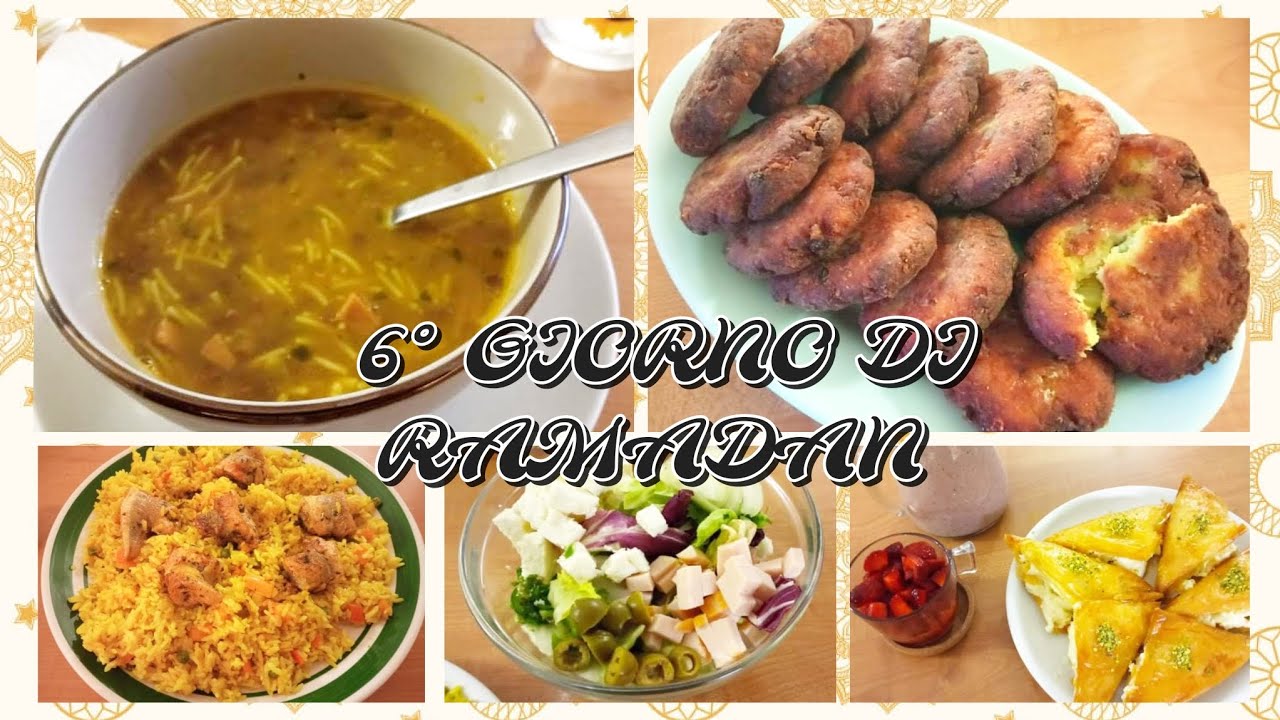 6° GIORNO DI RAMADAN 2021 🌜⭐ (speciale menù di Ramadan) - YouTube