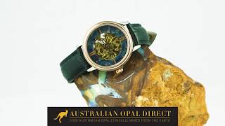 OPAL WATCH, FIRE OPAL WATCH, OPAL FACE WATCHES FROM AUSTRALIAN OPAL DIRECT | WORLDWIDE SHIPPING