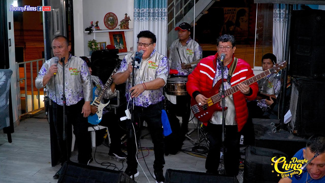 TRISTE Y SOLITARIO MIX...CHINO DANTE Y LOS GATOS en 4K - FELIZ CUMPLEAÑOS JULIO DE LA CRUZ 2024