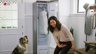 S3WFBN by LG - LG Styler® Smart Wi-Fi Enabled Steam Closet with