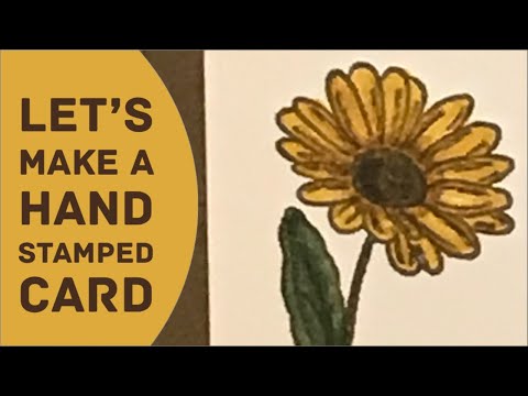 FREE Tutorial Friday - Sumple & Quick Ornate Garden Birthday Card