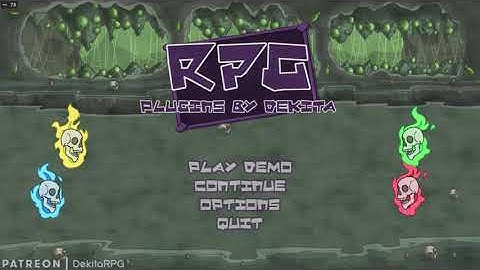 RPG Maker: Animated Dragonbones Title (MZ)