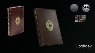 propBook 2022 - Turntable Lookdev on Black background