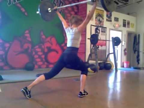 Split Snatch - 95lbs