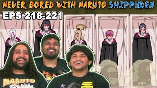 Prepare FOR WAR Naruto Shippuden REACTION (218-221)