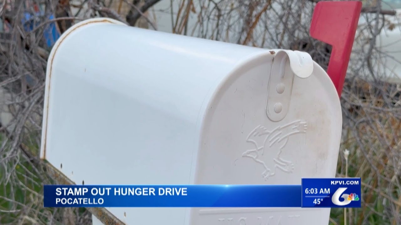Local Mail Carriers Collected Food for the 'Stamp Out Hunger' Campaign