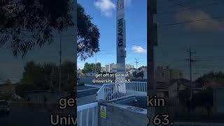 How to get to Deakin Burwood Open Day