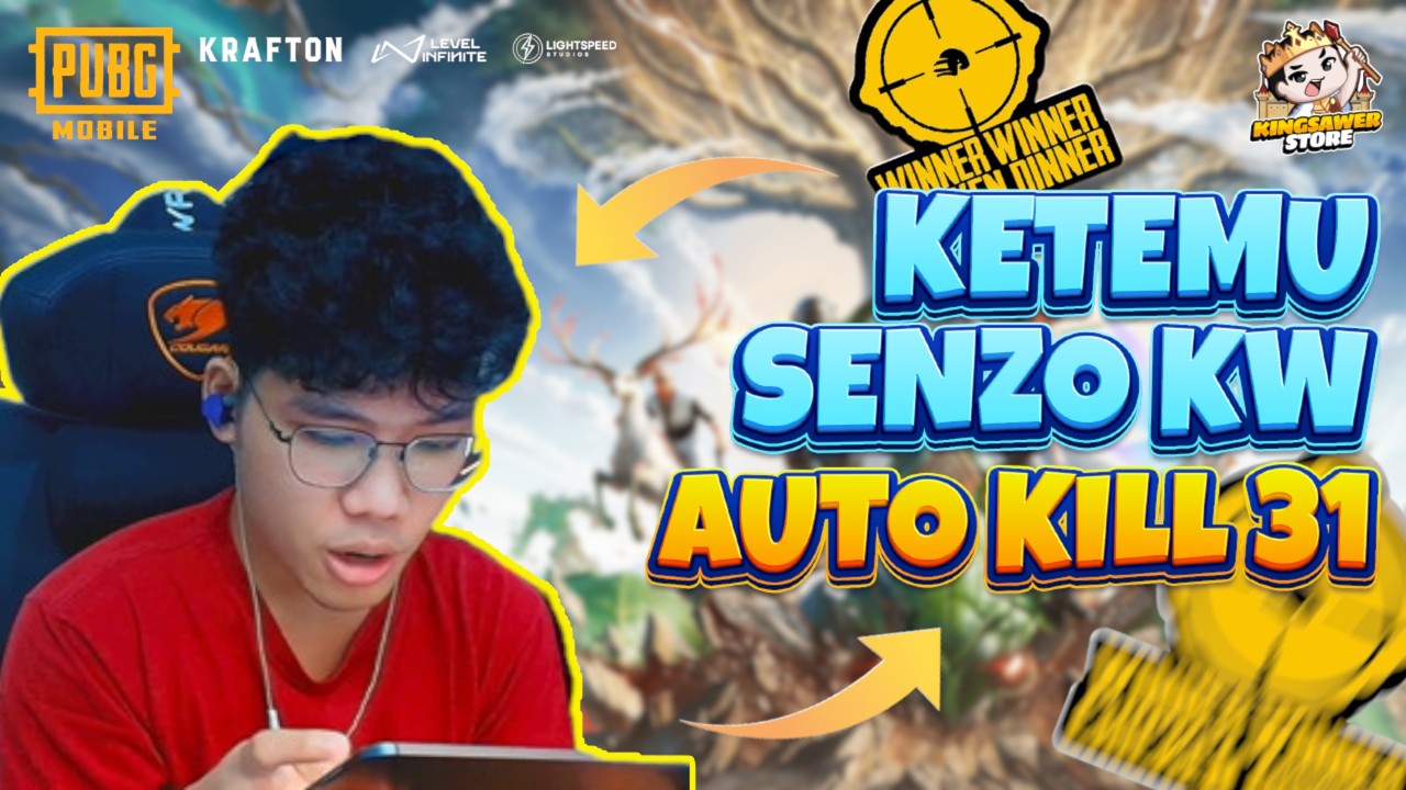 MOMENT KETEMU SENZO KW❗II PUBG MOBILE V4.2 - KINGSAWERSTORE.ID