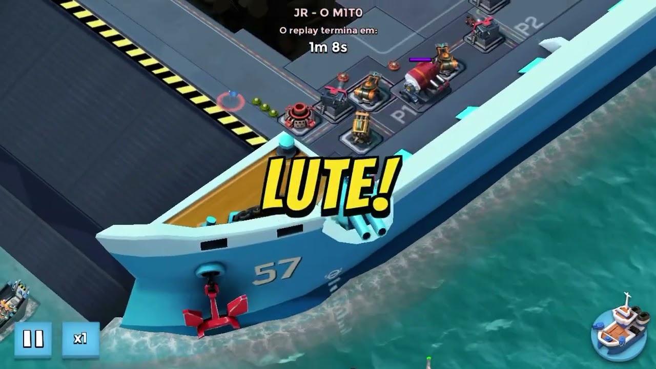 Boom Beach Warships - Season 34 Rank 19 / Warriors + Bombas + kavan