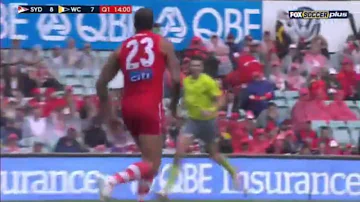 Australian Rules Football: Sydney Swans vs. West Coast Eagles 2016 Season Full Game