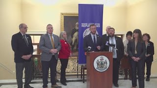 Maine state lawmakers at odds on day one of session