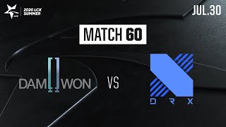 DWG vs DRX | Match60 H\/L 07.30 | 2020 LCK Summer