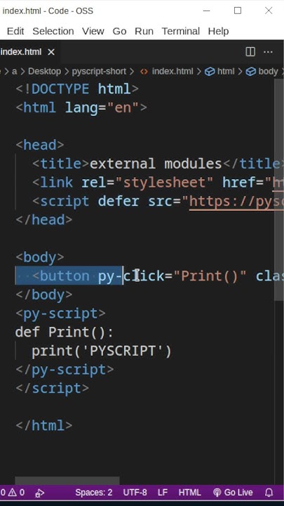 How to run Python on web browser - YouTube