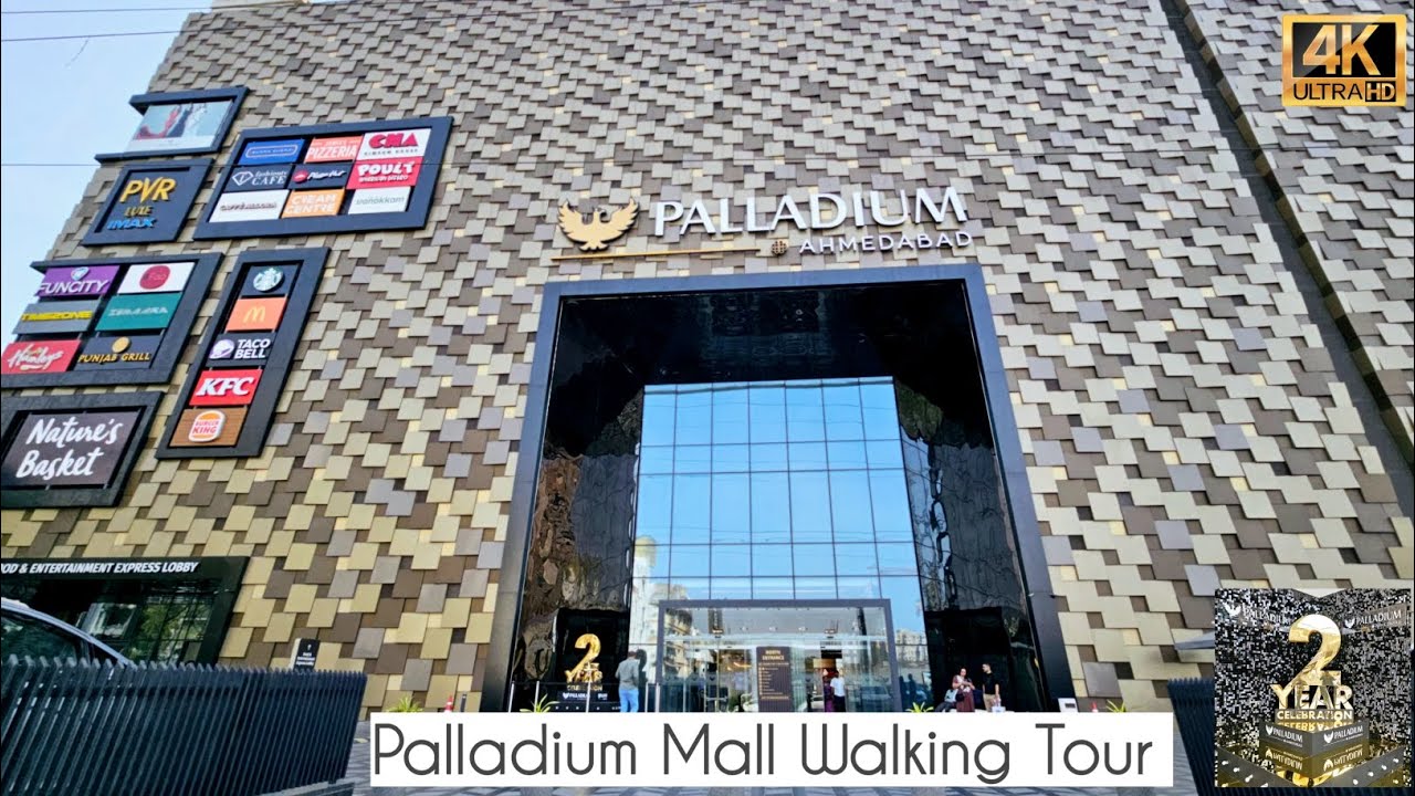 Ahmedabad Palladium Mall Walking Tour 4k