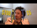 Afeitarse con $5 vs $700 | BARATO vs CARO | ¿Hay diferencia? 🪒