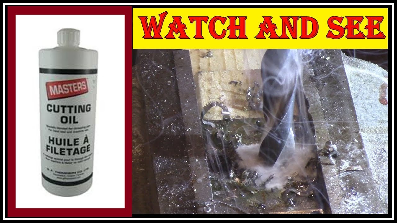 MASTERS DRILLING/TAPPING CUTTING OIL REVIEW - THE BEST CUTTING OIL/FLUID TO  USE FOR THE MONEY 
