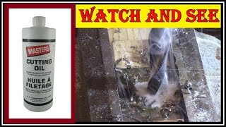 MASTERS  DRILLING/TAPPING CUTTING OIL  REVIEW  THE BEST  CUTTING OIL/FLUID  TO USE  FOR THE MONEY