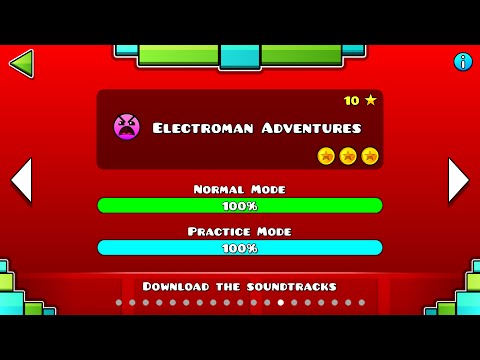 Geometry Dash - Lvl. 13 - Electroman Adventures (All Coins)